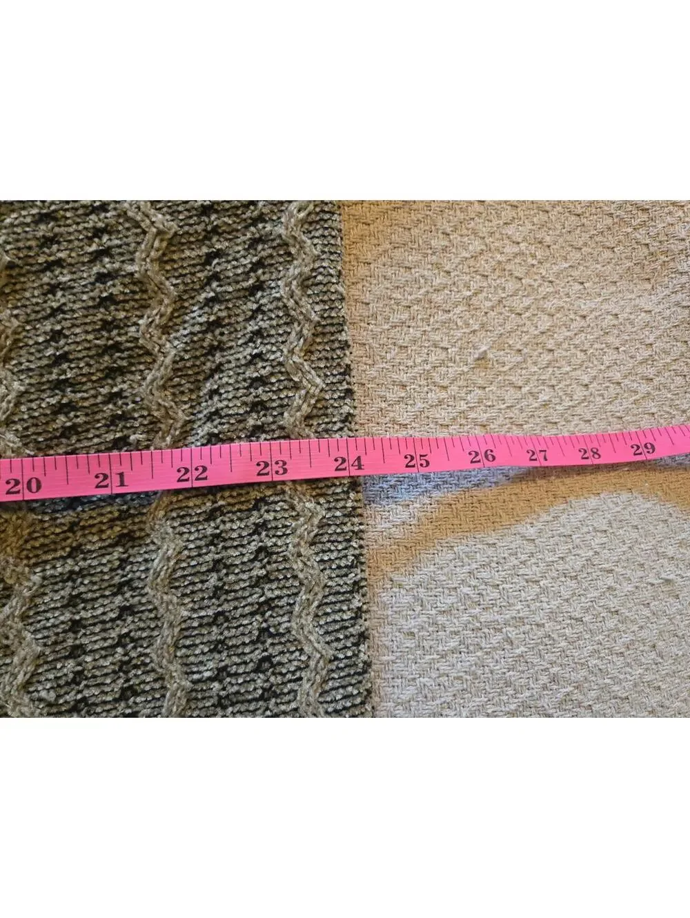 Tundra Sweater L | Textured Neutral Wave Knit - Picture 7 of 8